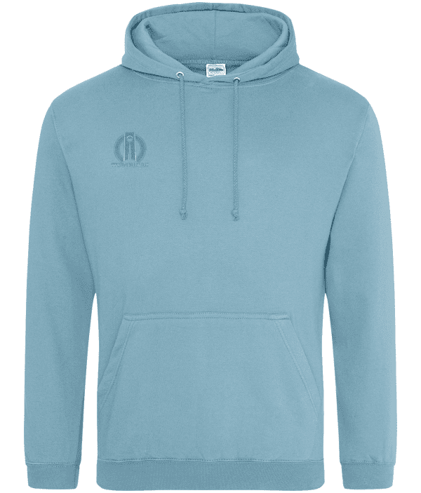 Hoodie - Trinity Shield, Cream, Back - Image 2