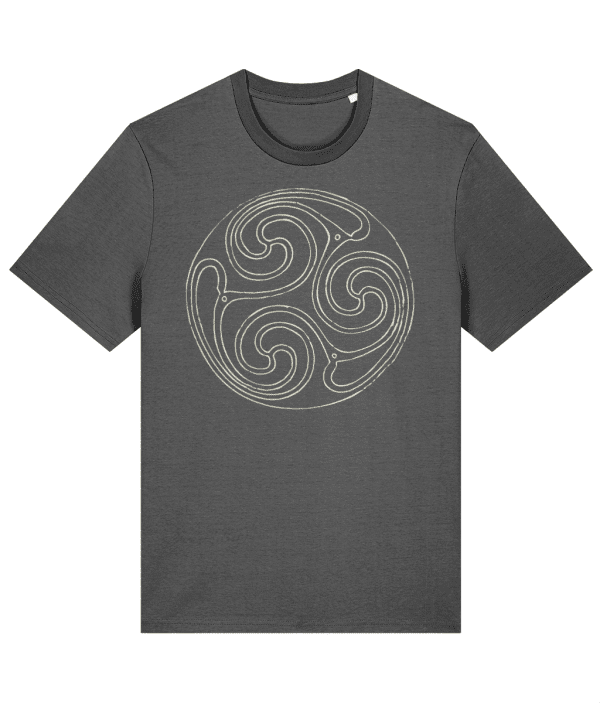 T-shirt - Trinity Shield, Cream, Front