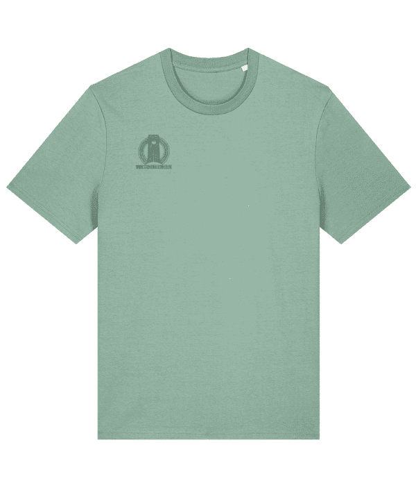 T-shirt - Celtic Cross Knot, Mid Green, Back