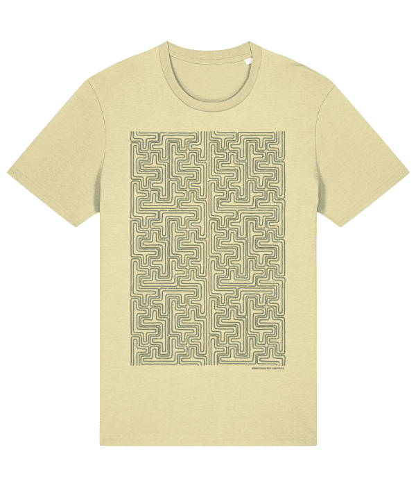T-shirt - Maze of Ancestors, Mid Green - Image 4