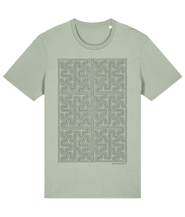 T-shirt - Maze of Ancestors, Mid Green - Image 13